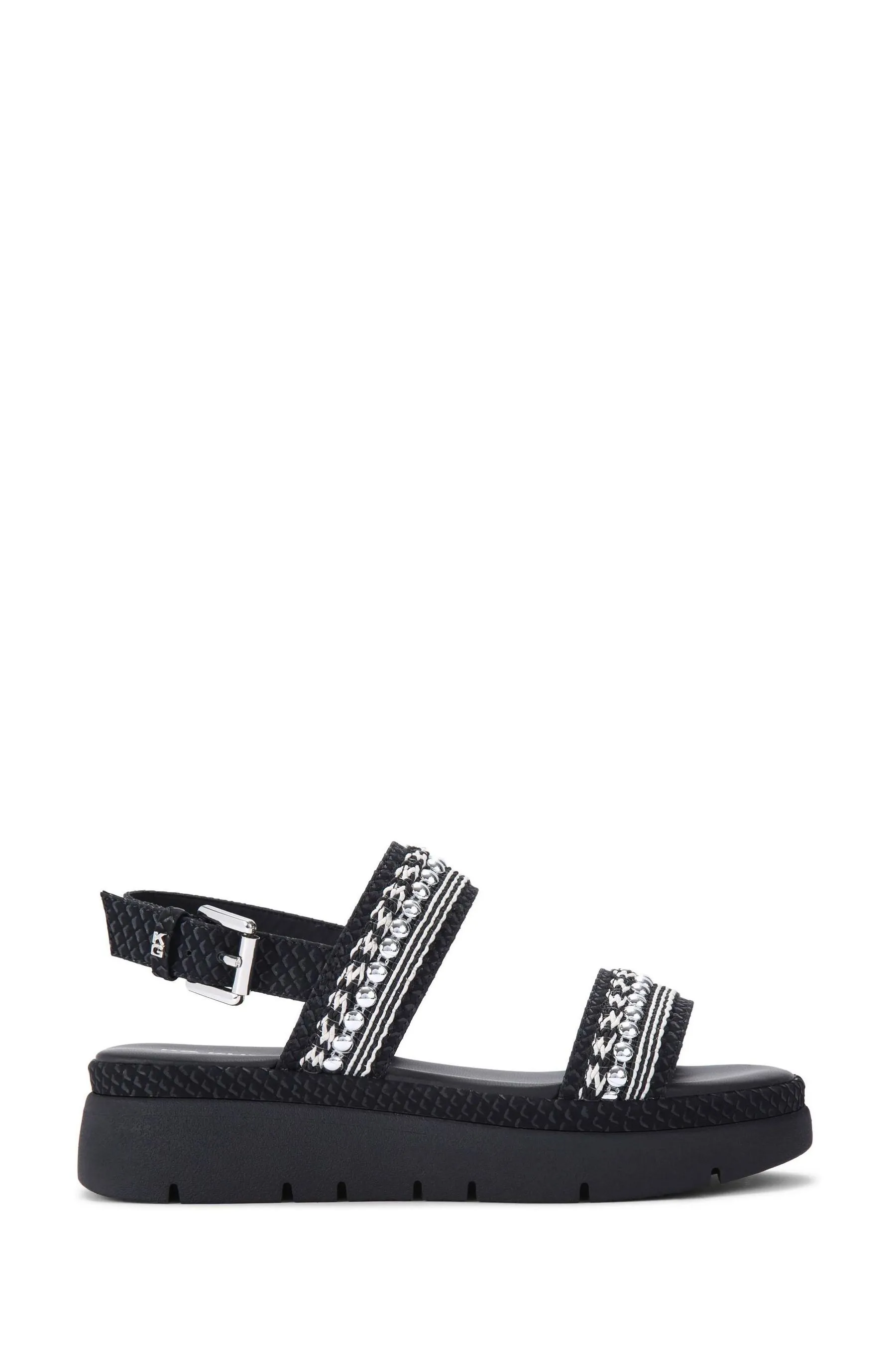 KG Kurt Geiger - Nero con margherite - Sandali