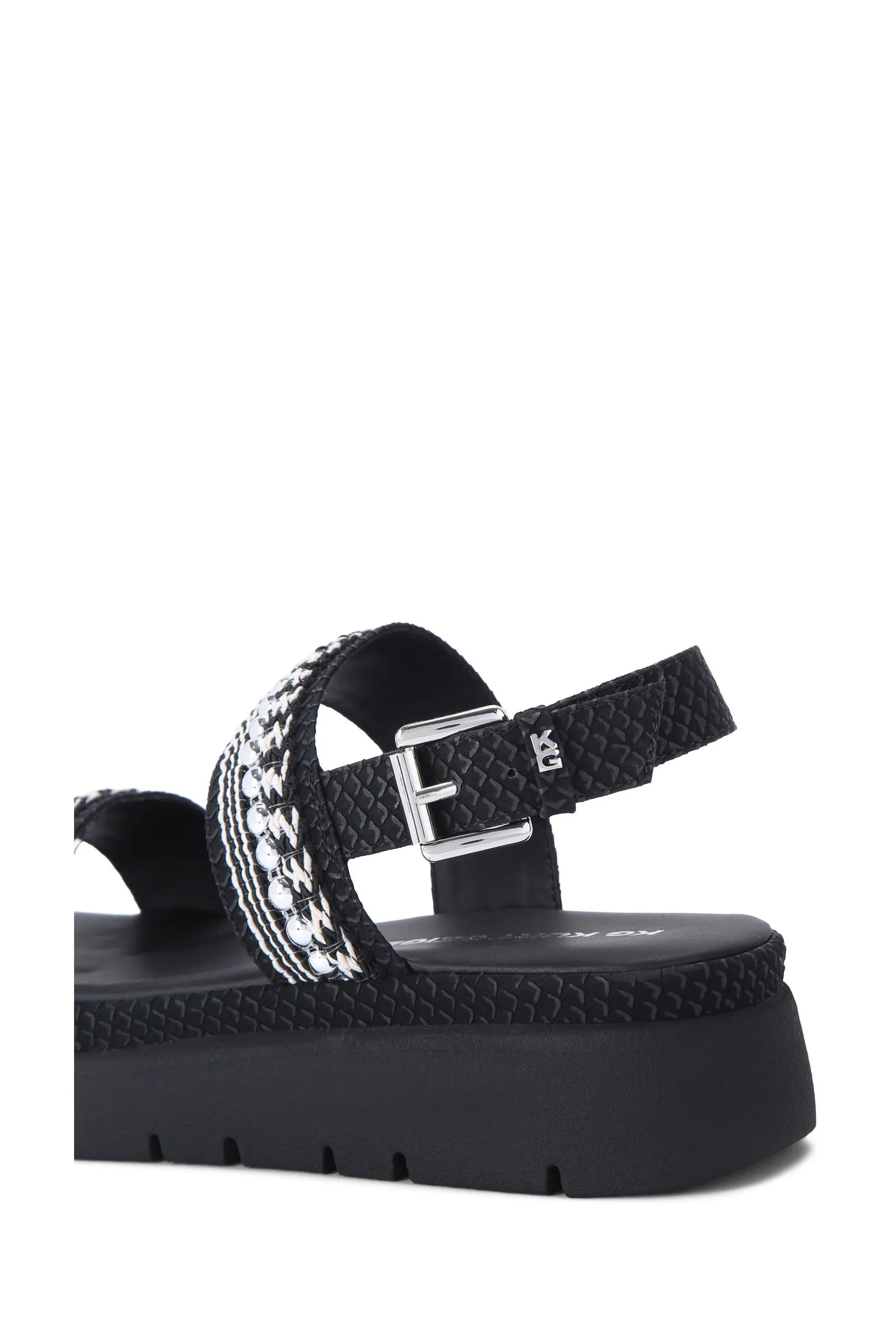 KG Kurt Geiger - Nero con margherite - Sandali