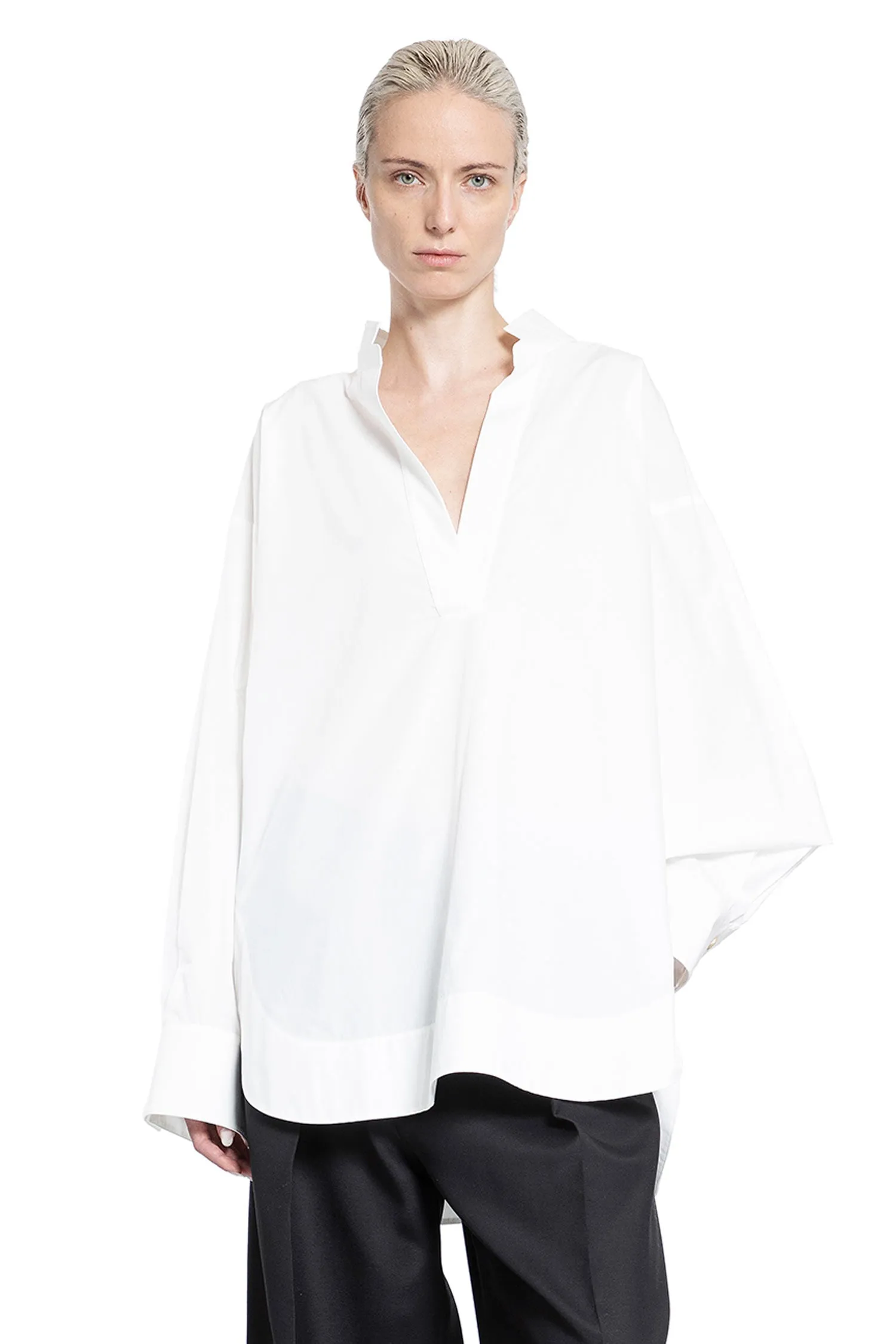 khaite  the tito blouse 