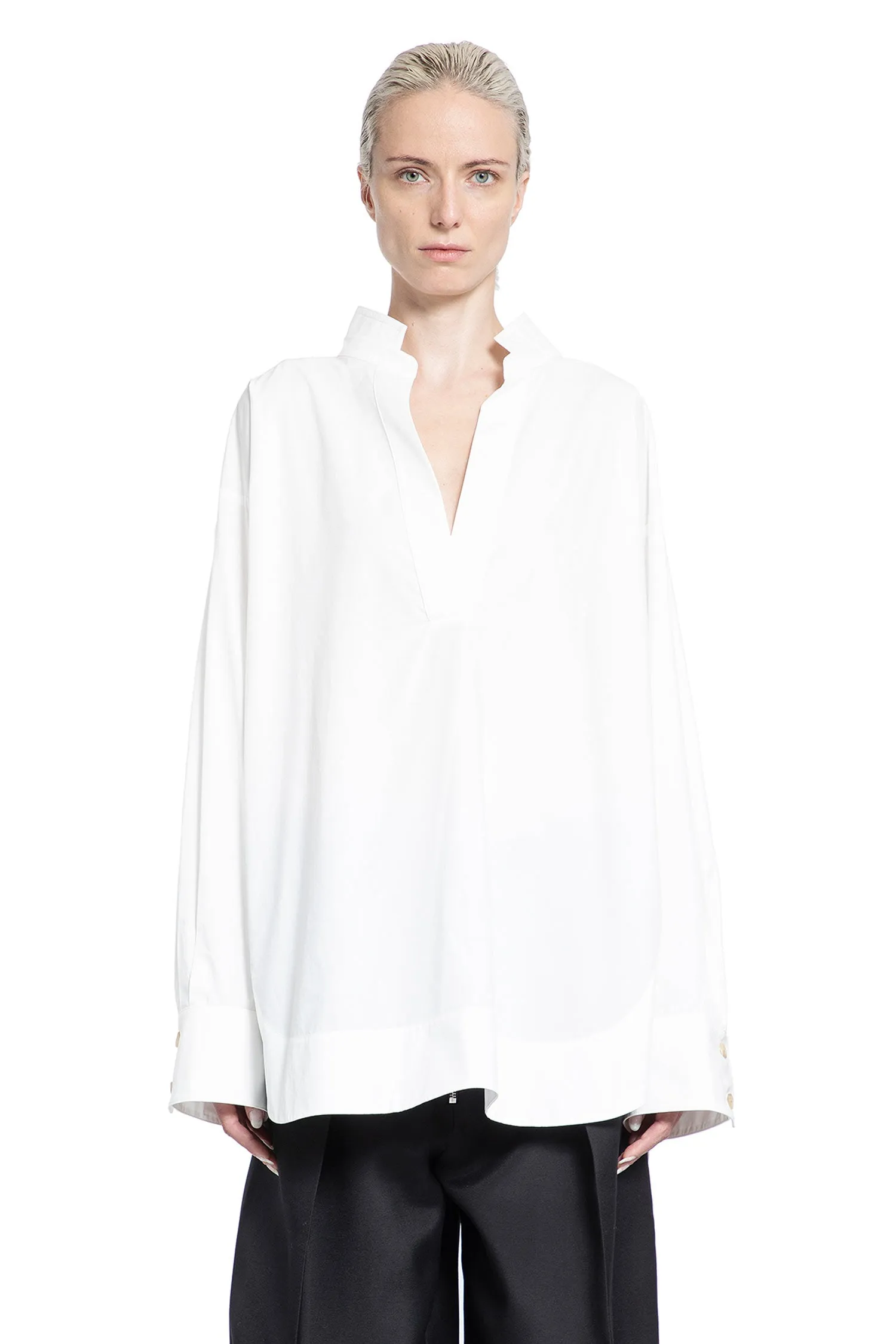 khaite  the tito blouse 