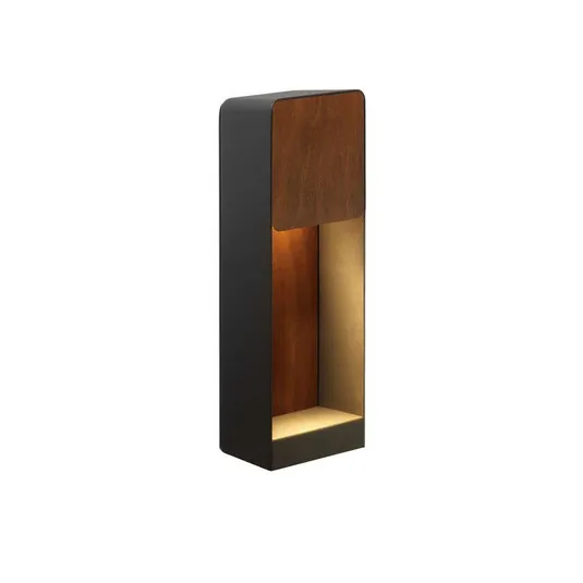 Lab A35 Applique da Parete da Esterno Grigio Grafite/Ruggine Texture - Marset | Acquista online
