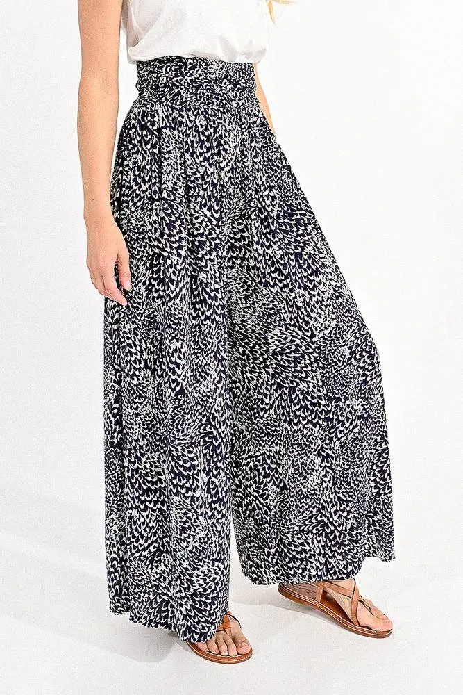 Ladies Woven Pants - Pantaloni Palazzo con Stampa