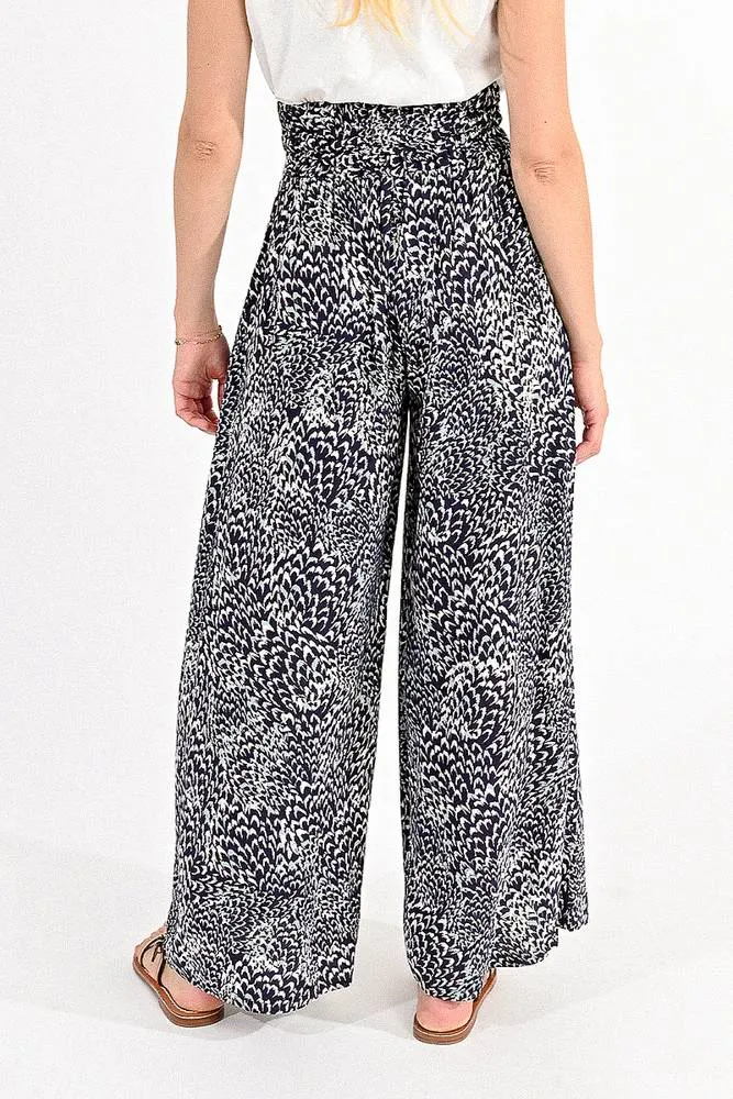 Ladies Woven Pants - Pantaloni Palazzo con Stampa