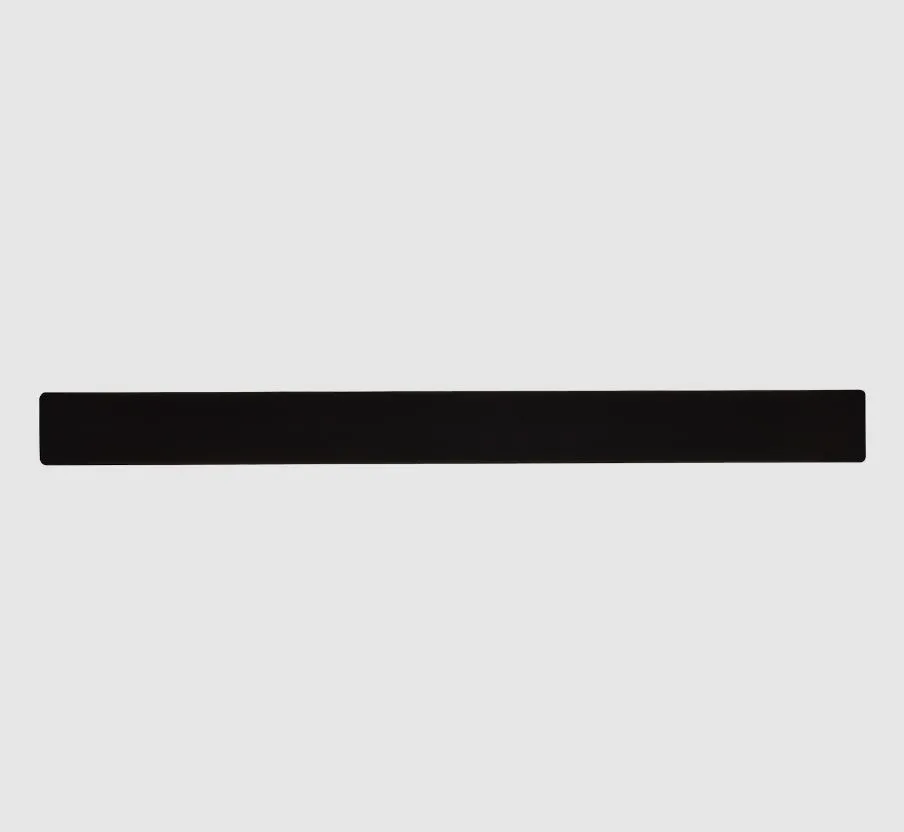 Lampada Applique Rettangolo Nero Fosca Doppia Emissione Led 18w CCT L60 cm ACB