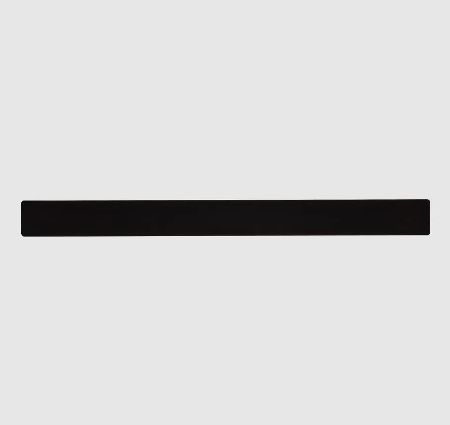 Lampada Applique Rettangolo Nero Fosca Doppia Emissione Led 18w CCT L60 cm ACB