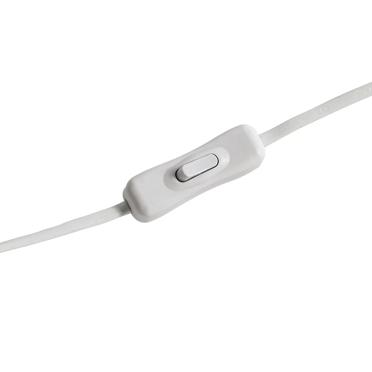 Lampada da tavolo di design con paralume in tessuto bianco grigio chiaro 25 cm - Alisia