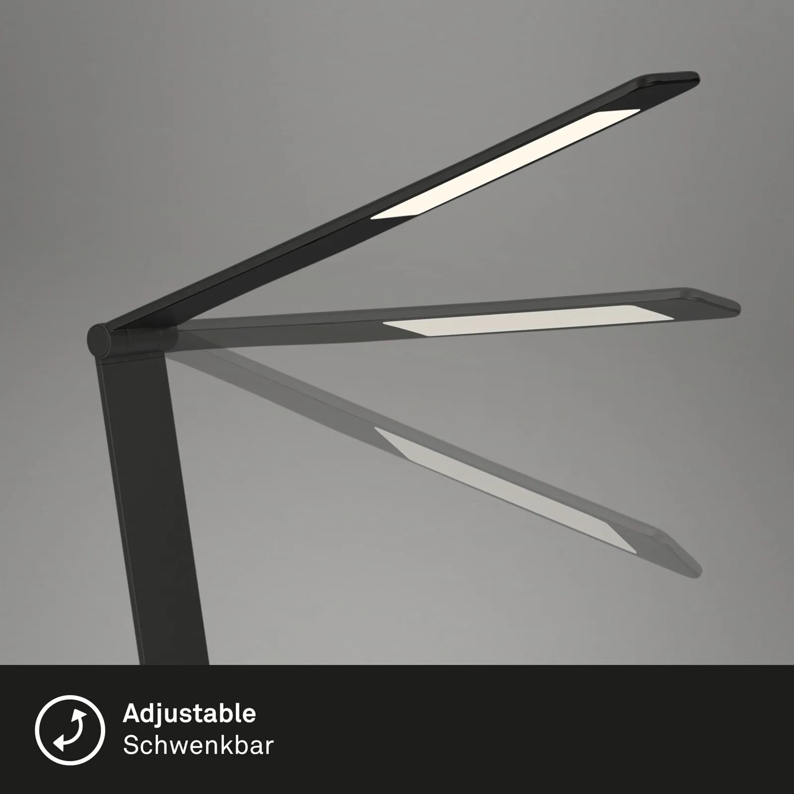 Lampada LED da scrivania Haiti touchdim CCT nero