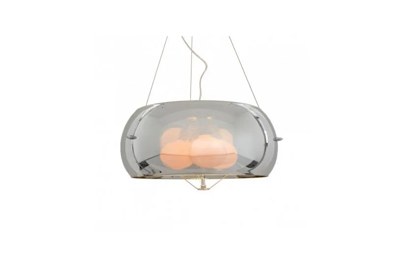 Lampadario a sospensione Stilio D50 Cromato
