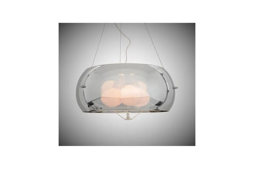 Lampadario a sospensione Stilio D50 Cromato