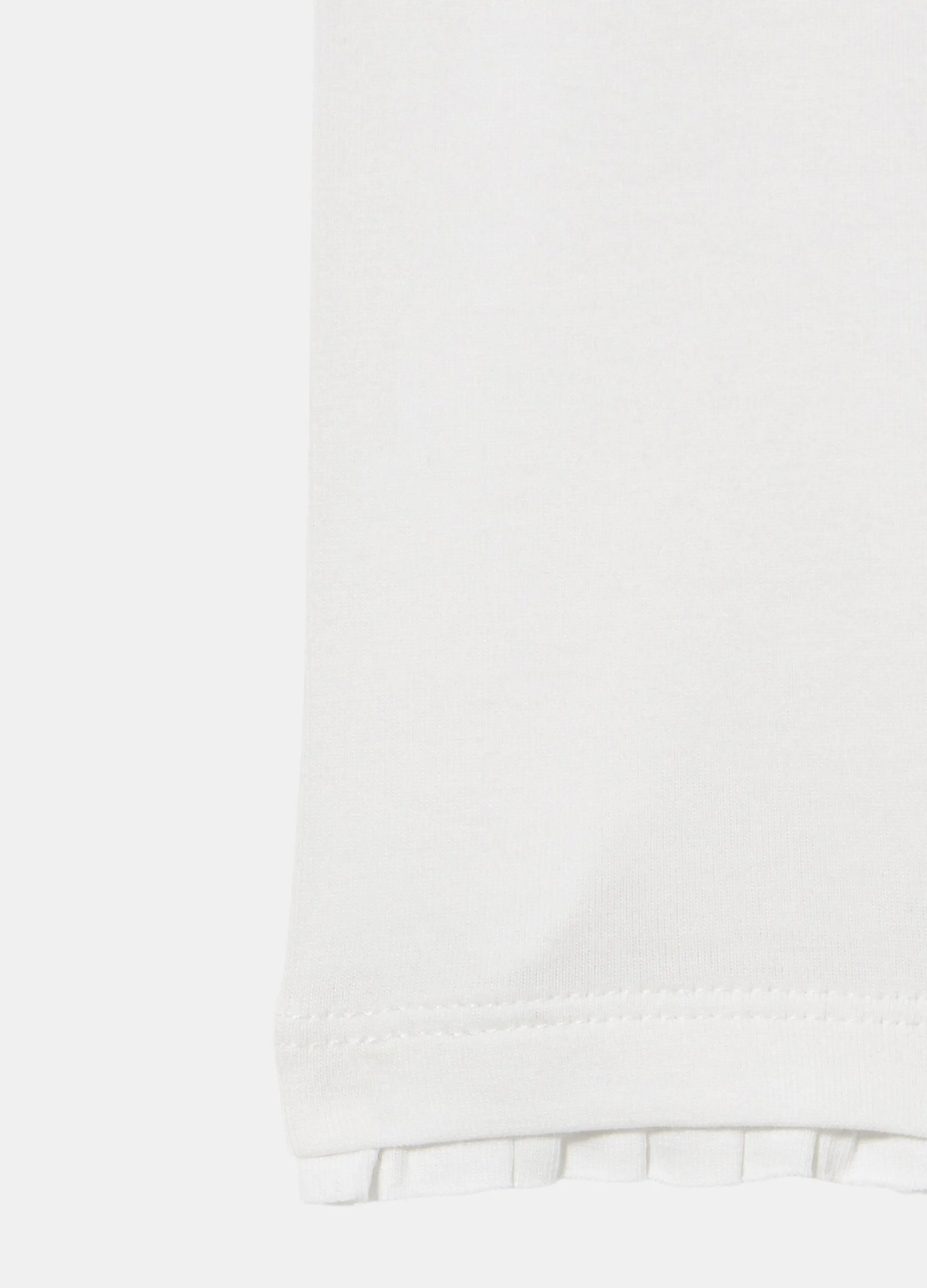 Leggings capri in cotone elasticizzato bambina