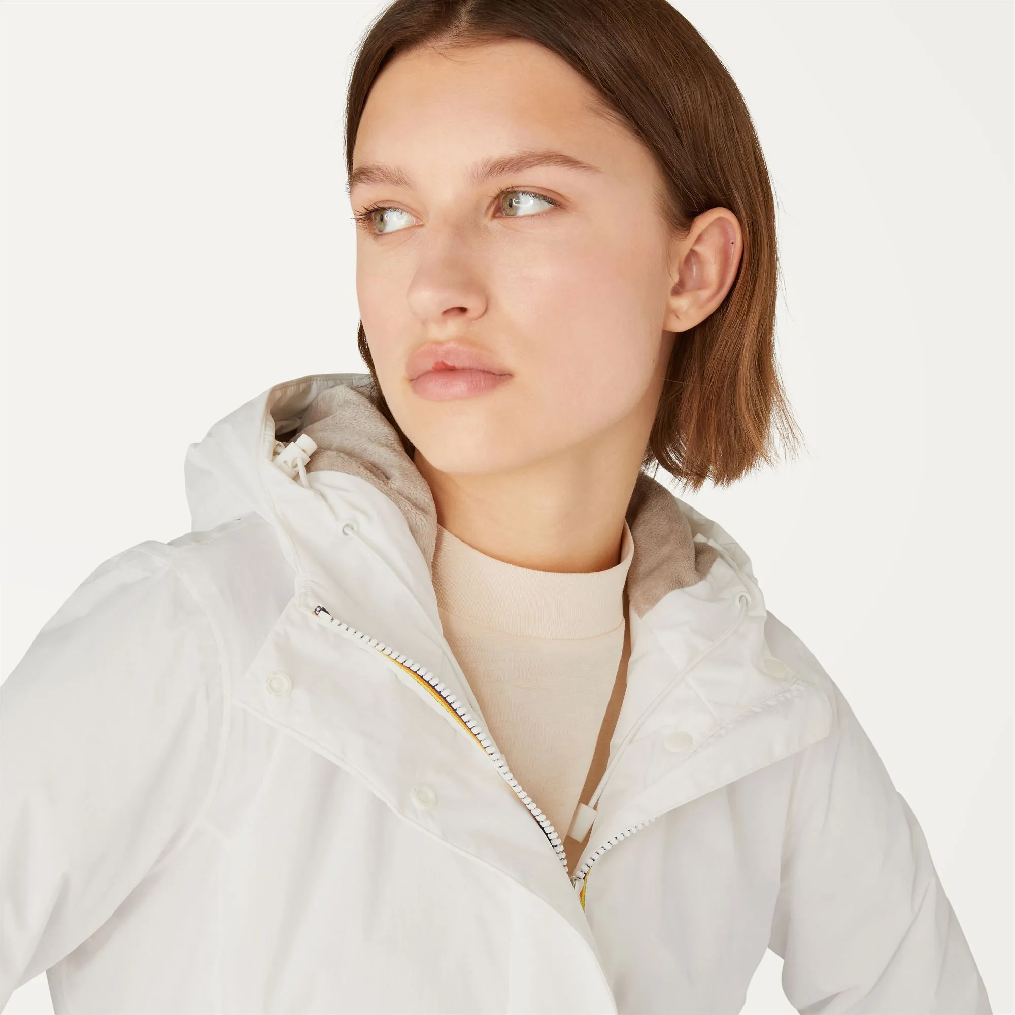 LILY MICRO RIPSTOP MARMOTTA WHITE-BEIGE GREY
