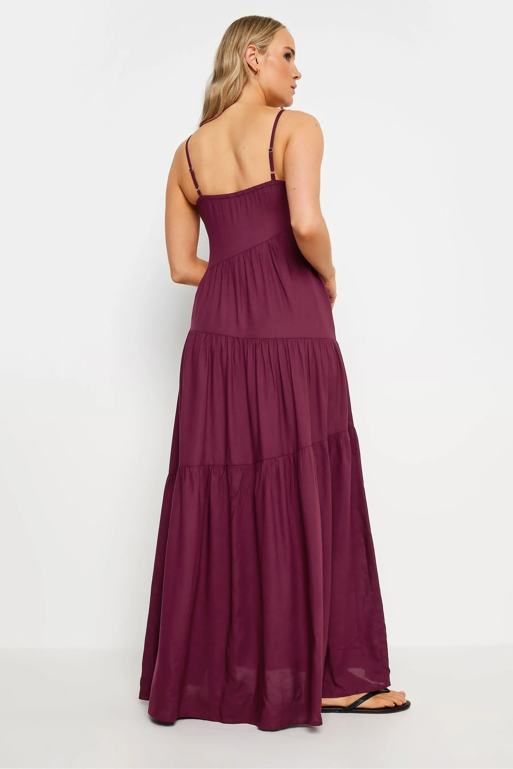 Long Tall Sally - Abito asimmetrico al polpaccio a balze