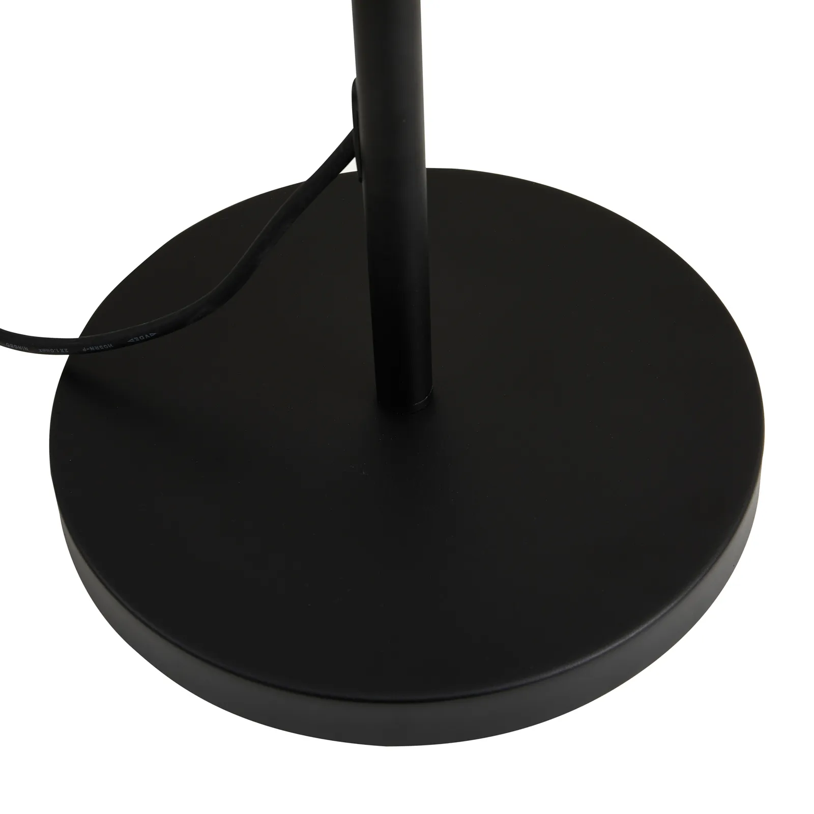 Lucande Lampada da terra da esterno Heribio, nero, ferro, 153 cm