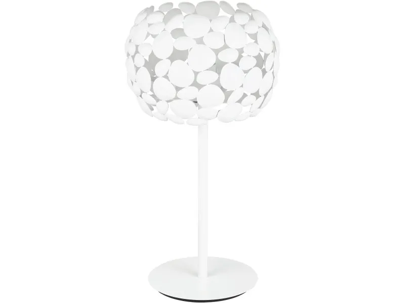 LUCE ambiente Design lume Dioniso 2 luci in metallo bianco satinato