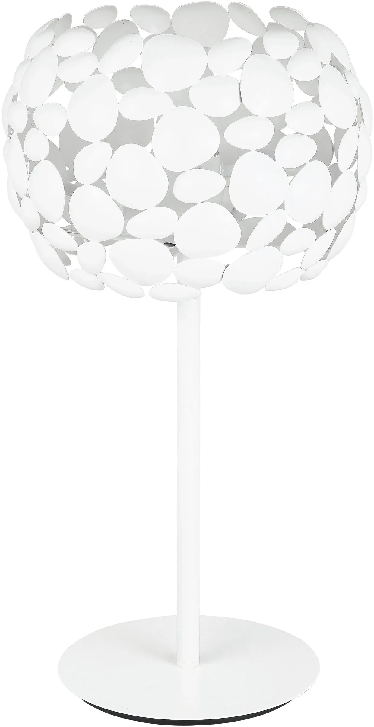 LUCE ambiente Design lume Dioniso 2 luci in metallo bianco satinato