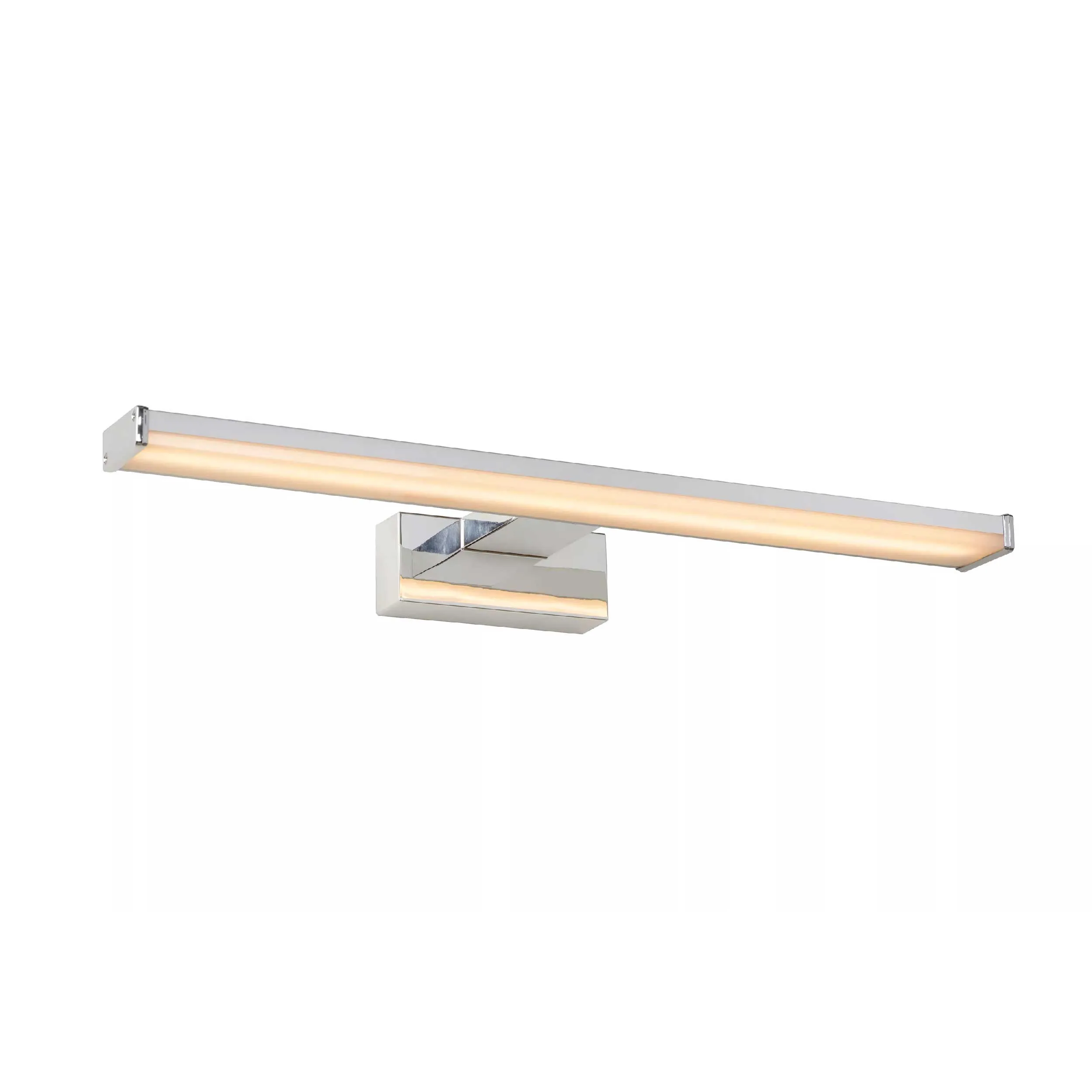 Lucide  Applique da parete piccola da bagno con struttura in alluminio e diffusore a LED Onno - 8W - 3000k Luce Calda