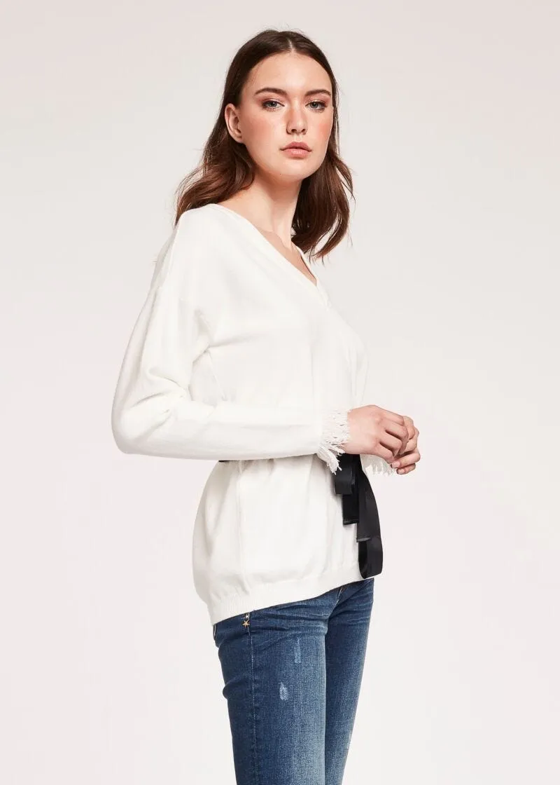 Maglia con cintura