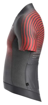 Maglia manica corta Adicta Lab Valent V1 rossa/grigia