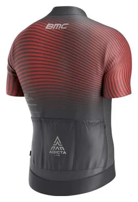 Maglia manica corta Adicta Lab Valent V1 rossa/grigia