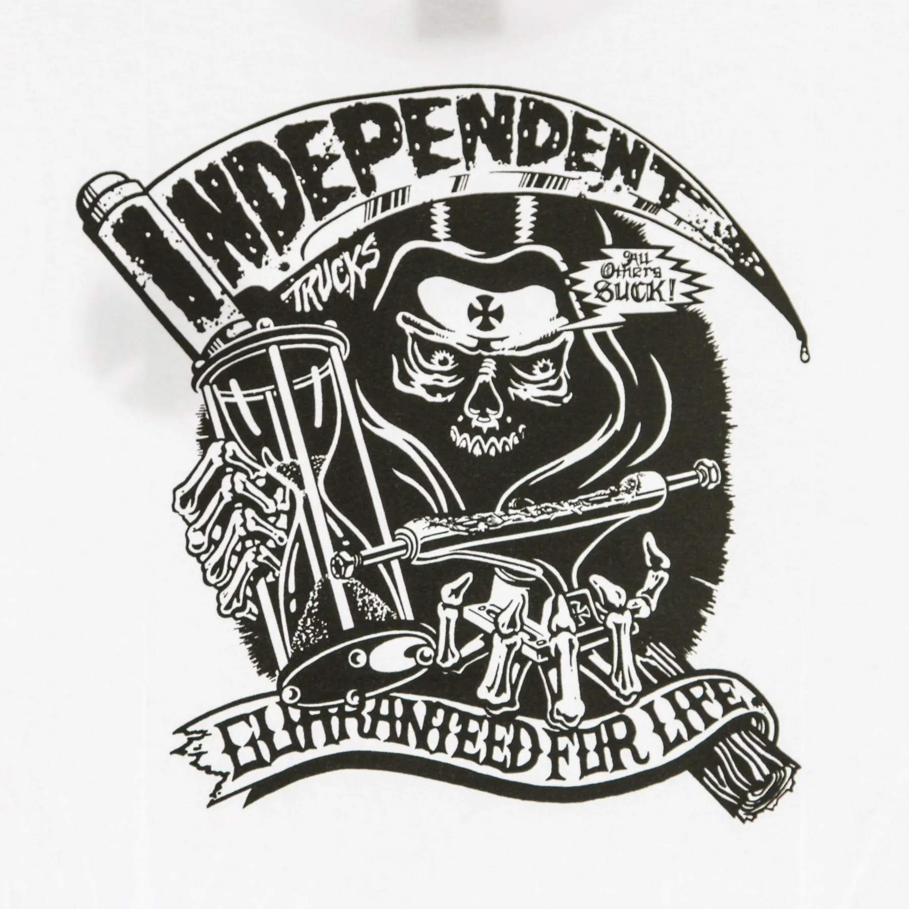 Maglietta Uomo G.f.l. Reaper Tee White