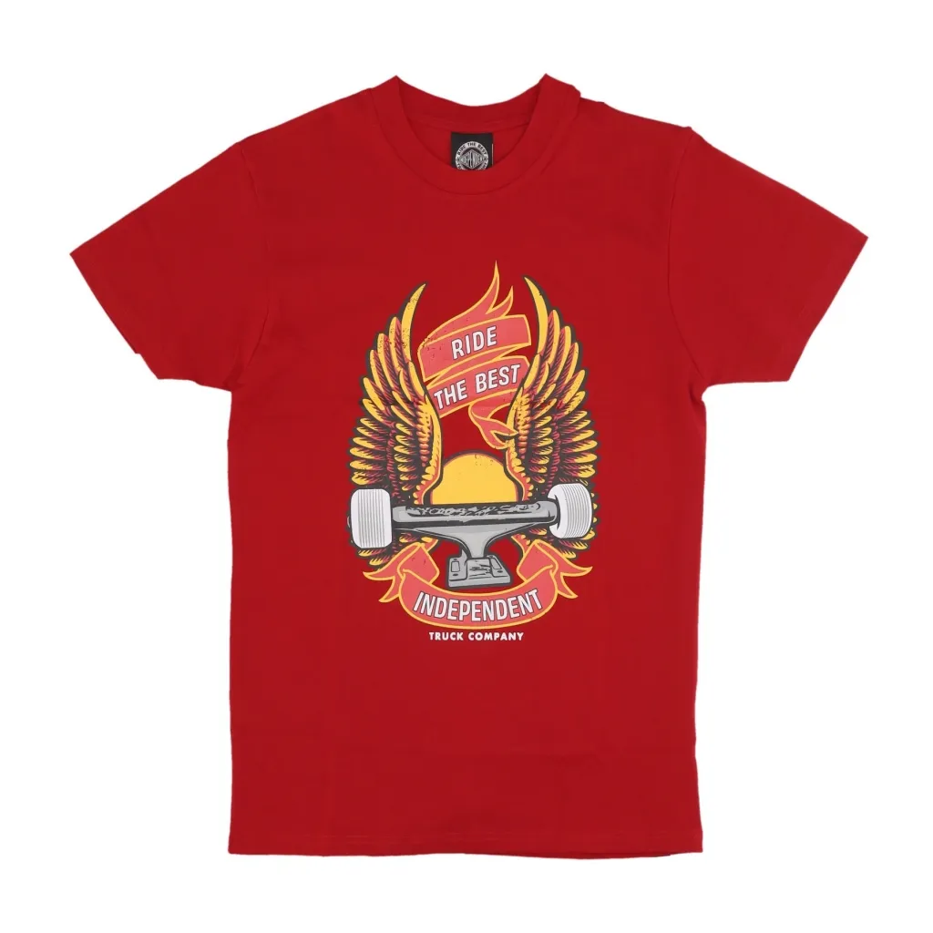maglietta uomo ride free tee CARDINAL RED