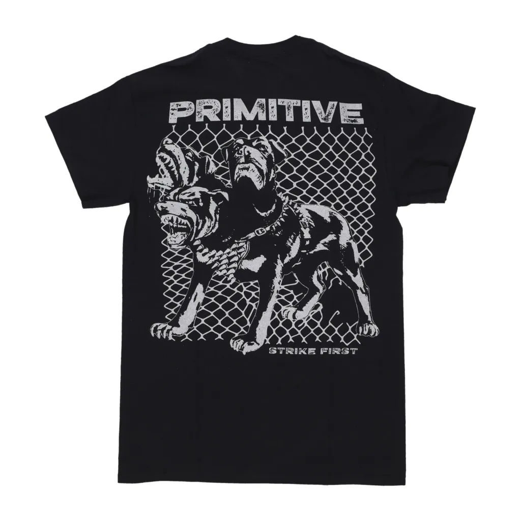 maglietta uomo warning tee BLACK