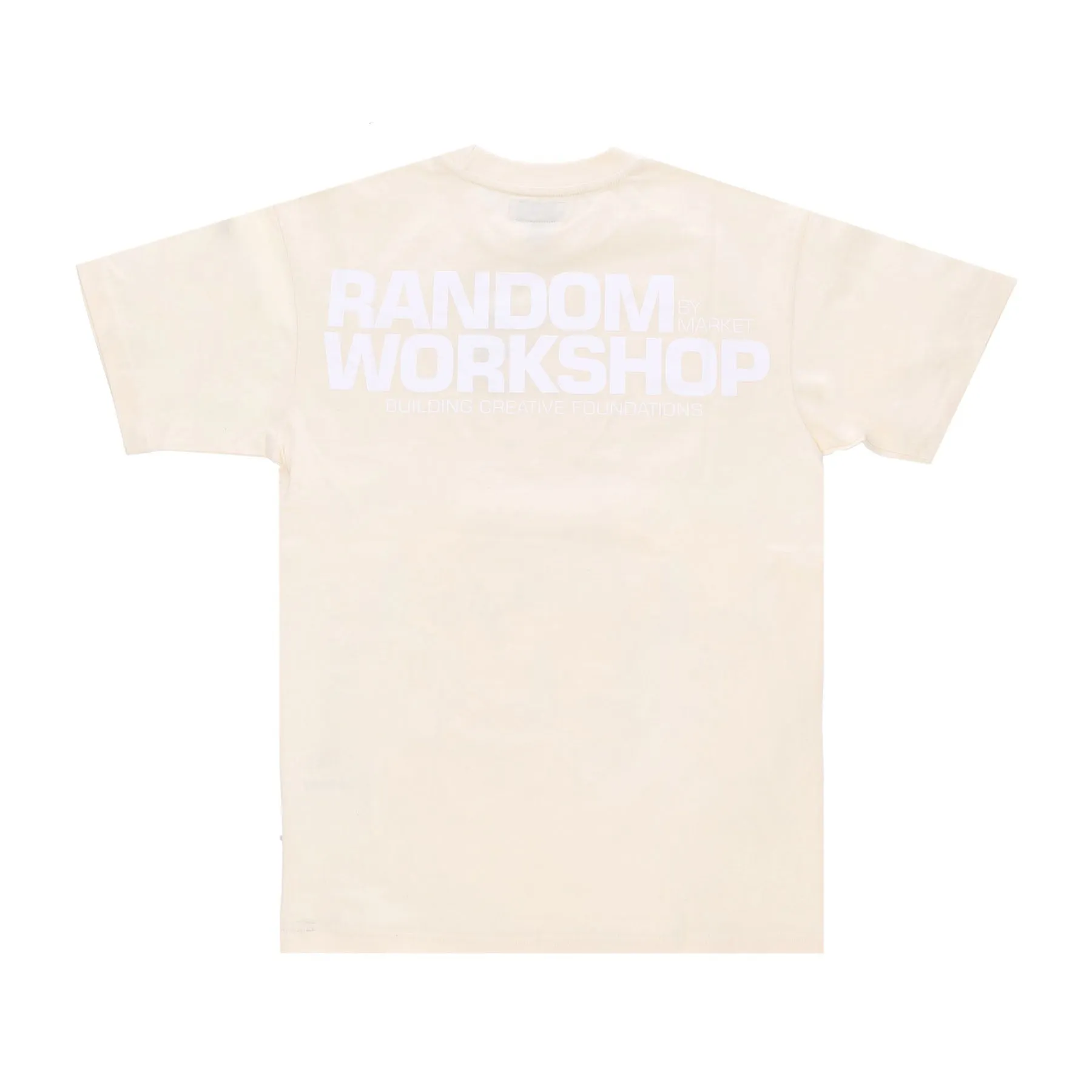 Maglietta Uomo Workshop Bear Tee Cream