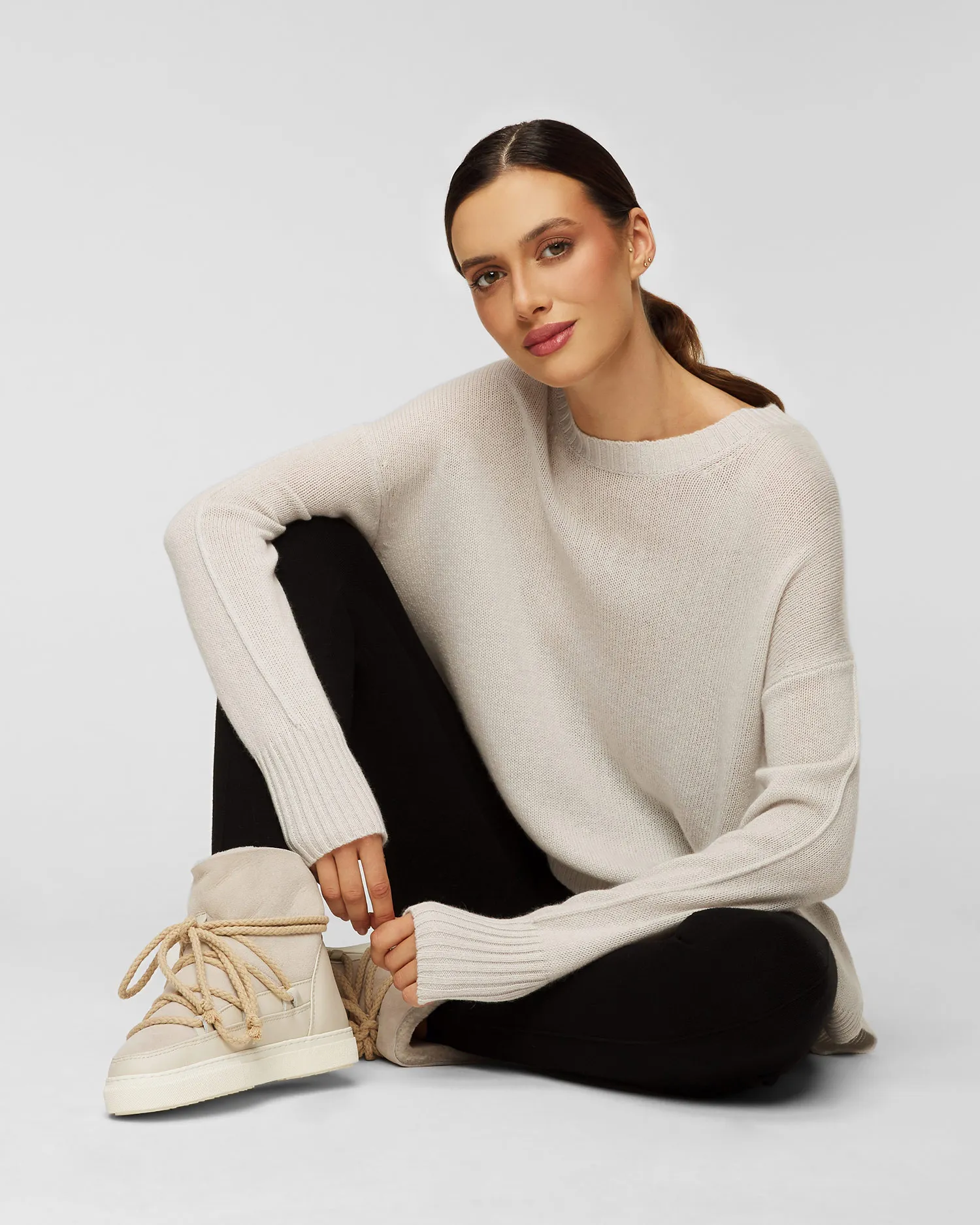 Maglione in cashmere da donna Allude 11151-80