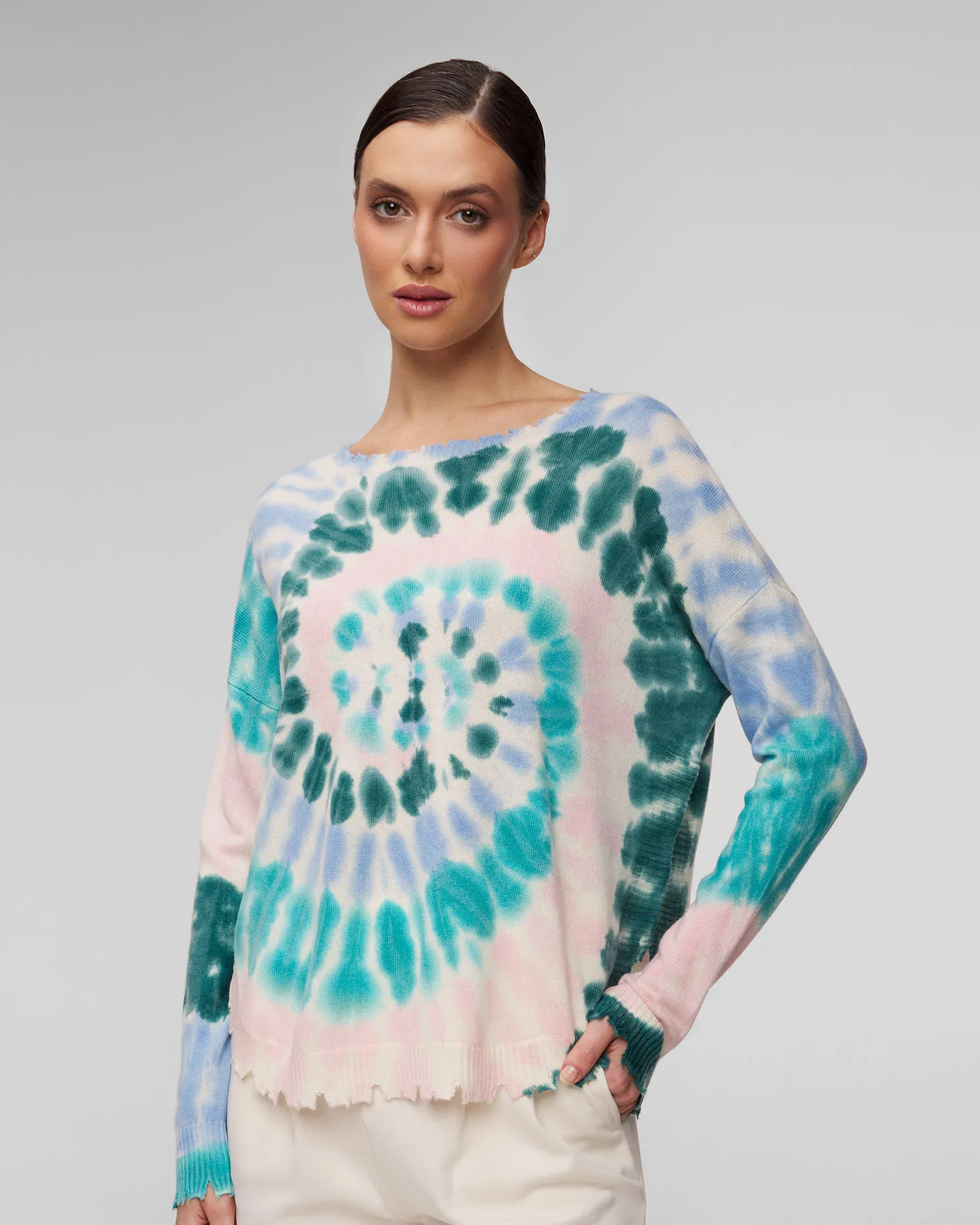 Maglione in cashmere da donna Kujten Mela Sunny f2039-232
