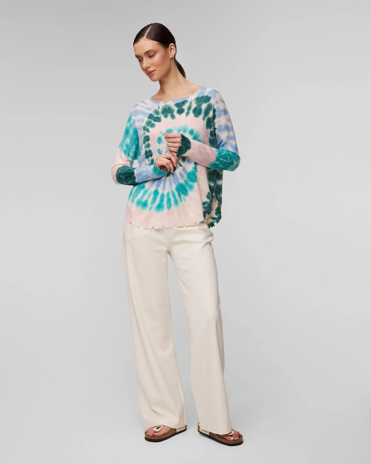 Maglione in cashmere da donna Kujten Mela Sunny f2039-232