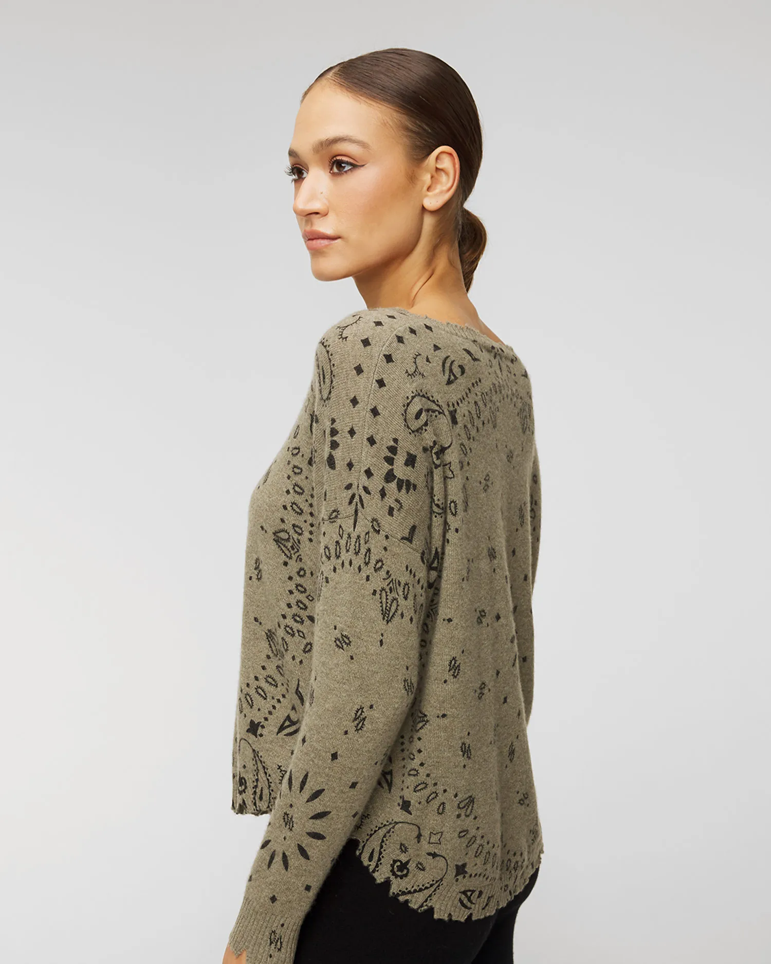 Maglione in cashmere KUJTEN MELA BANDANA F2500-2002