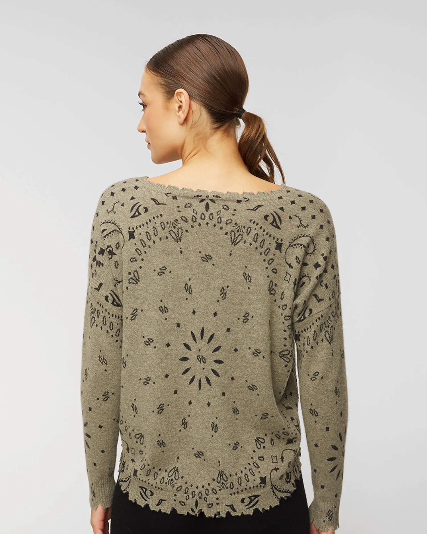 Maglione in cashmere KUJTEN MELA BANDANA F2500-2002