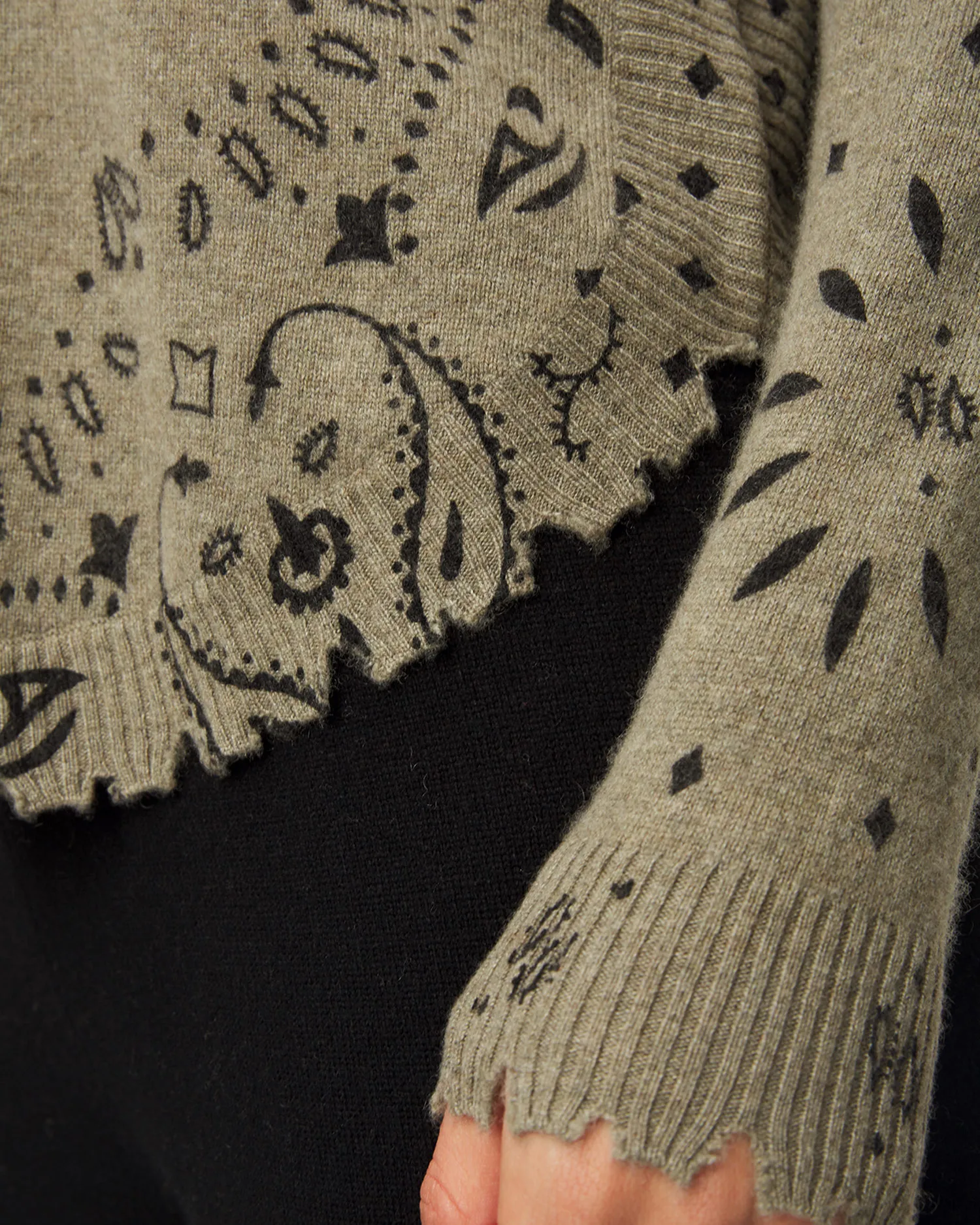 Maglione in cashmere KUJTEN MELA BANDANA F2500-2002