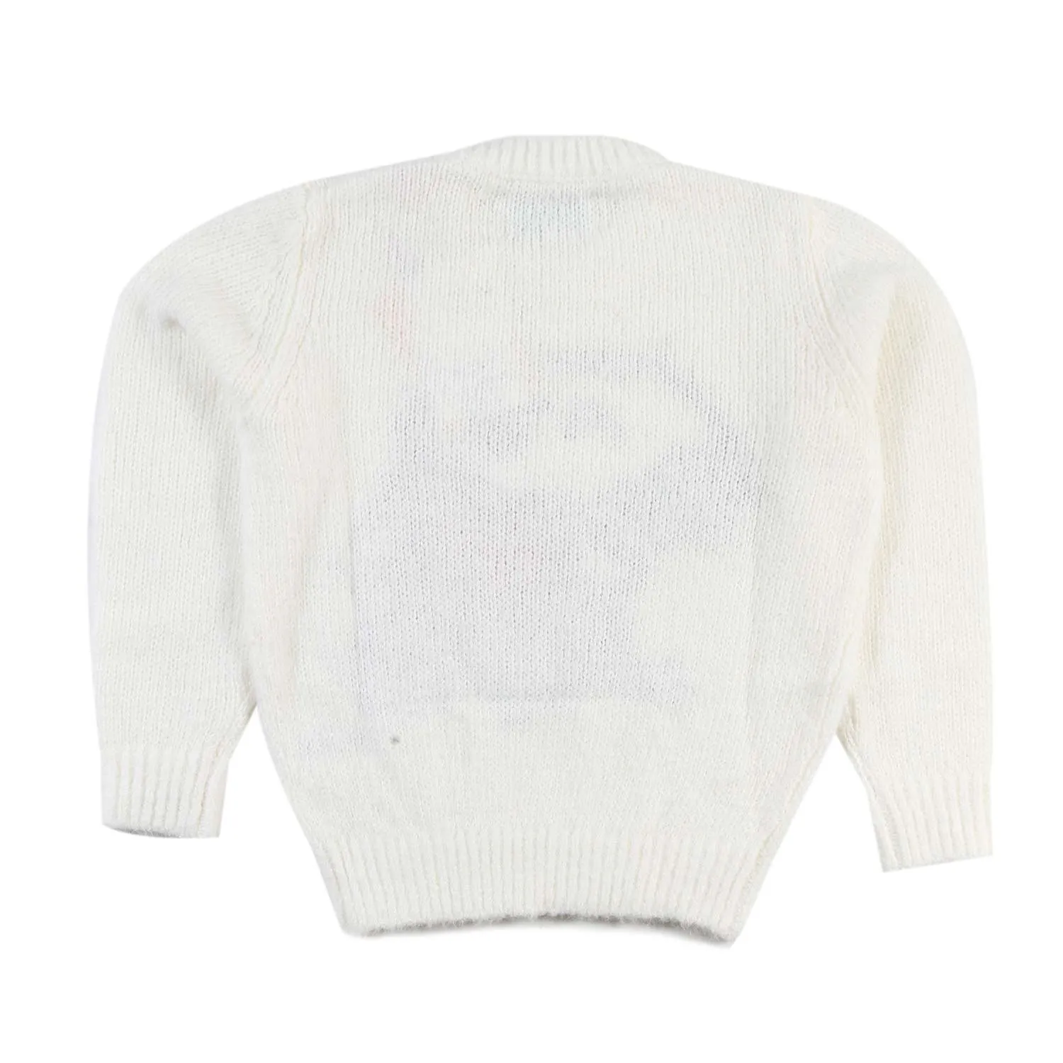 Maglione Snoopy Heart Panna Bambina E Ragazza