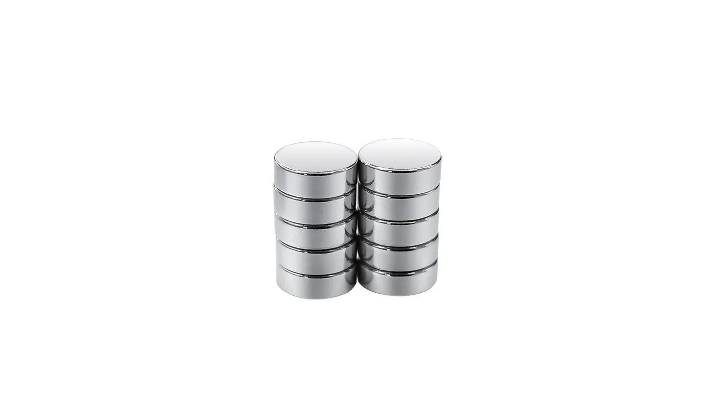 Magnete a disco RS PRO, Ø 9mm spesso 3mm, trazione 1.41kg