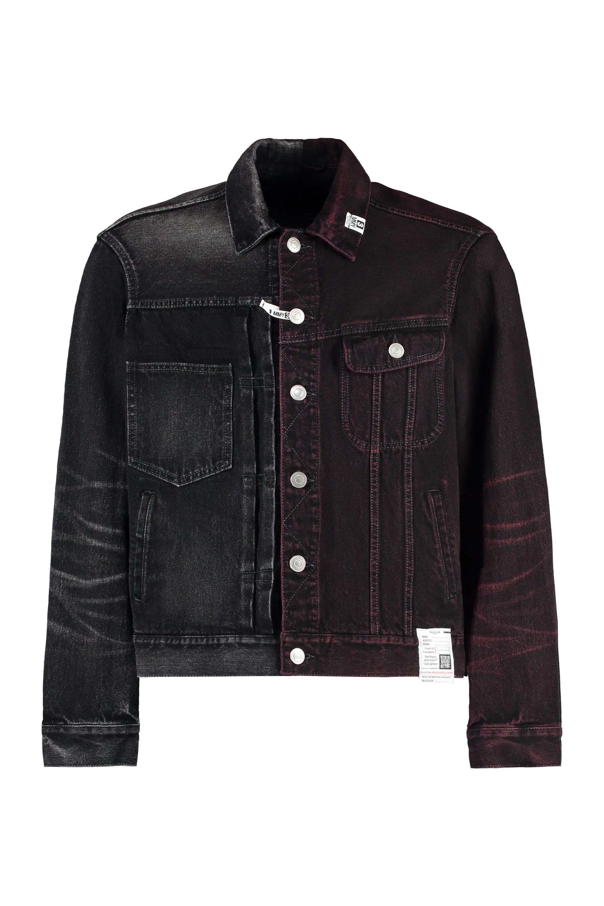 Maison Mihara Yasuhiro Giacca in denim