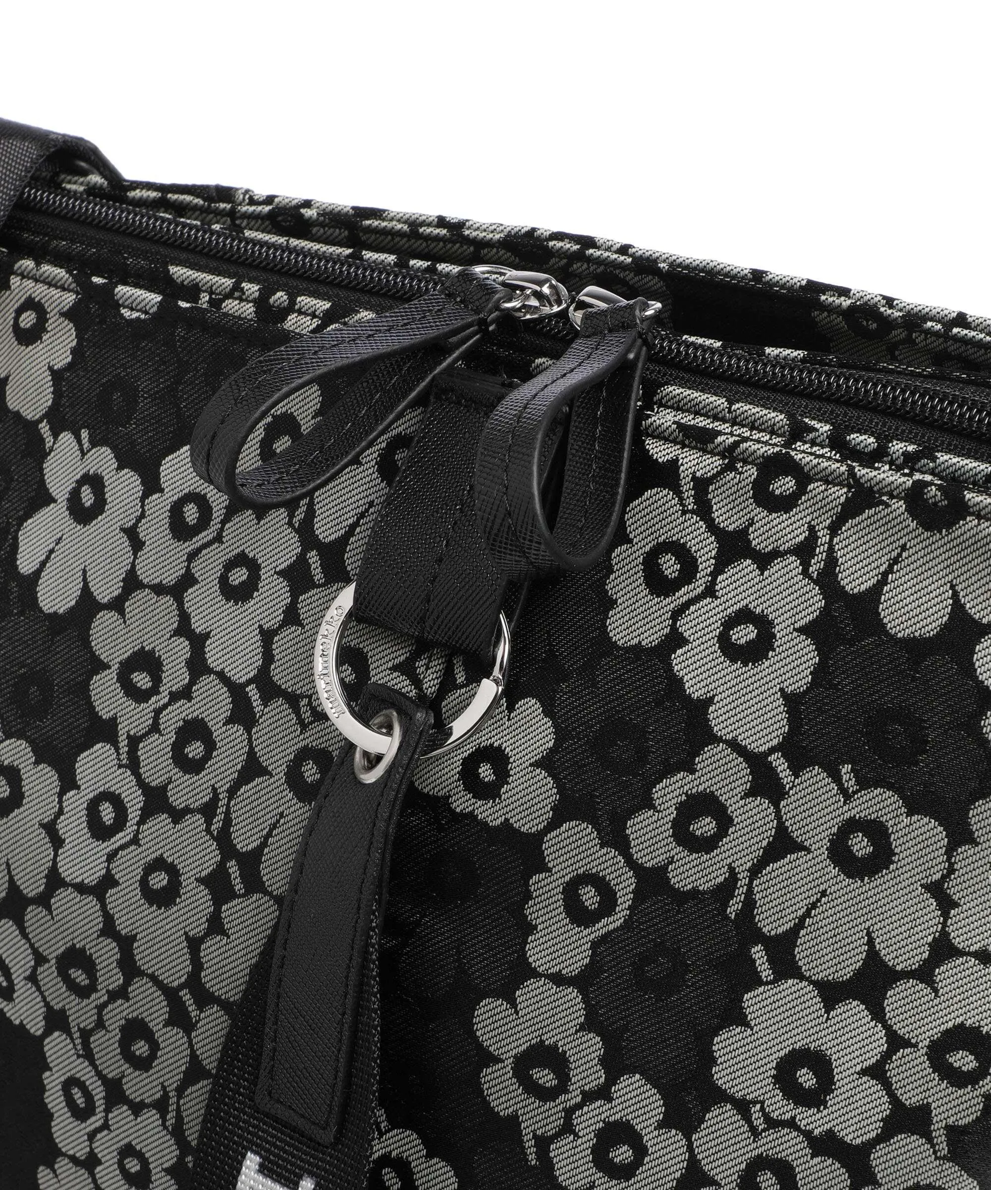  Marimekko Unikko All Day Borsa a secchiello poliestere nero/verde  