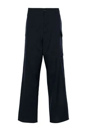 MARNI Abbigliamento,Pantaloni Cargo in lana vergine blu notte 
