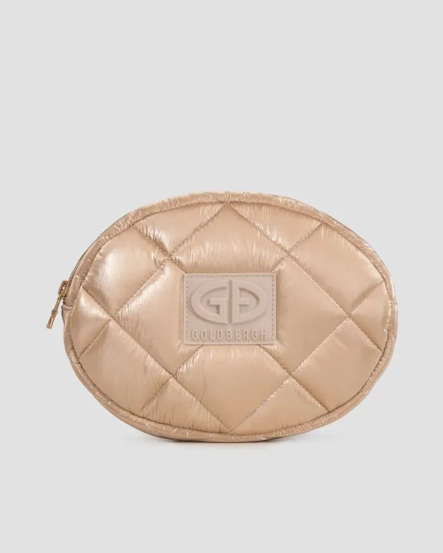 Marsupio dorato Goldbergh French