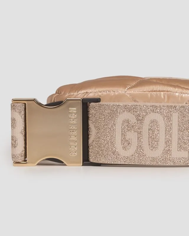 Marsupio dorato Goldbergh French