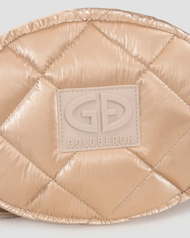 Marsupio dorato Goldbergh French