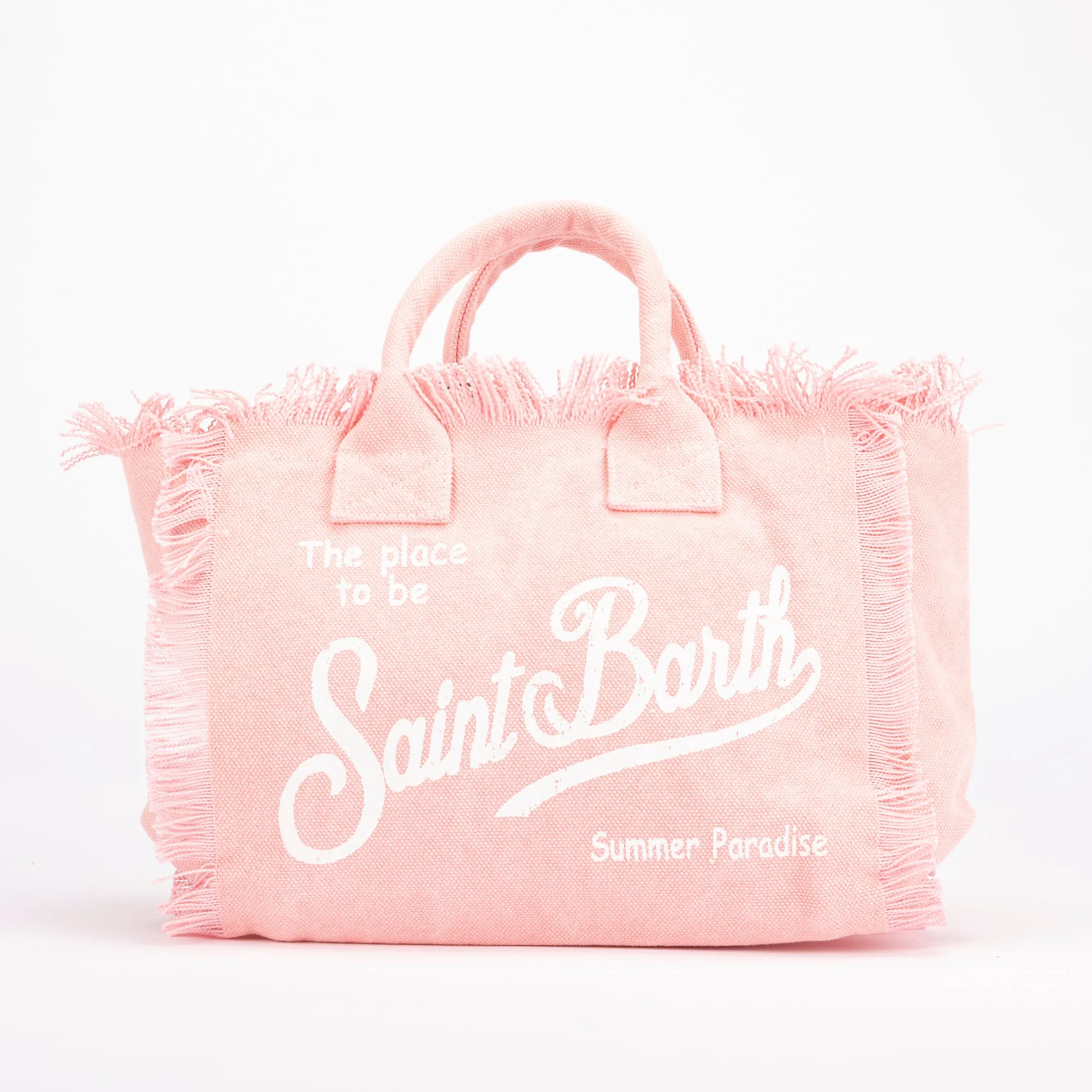 Mc2 Saint Barth borsa colette canvas rosa