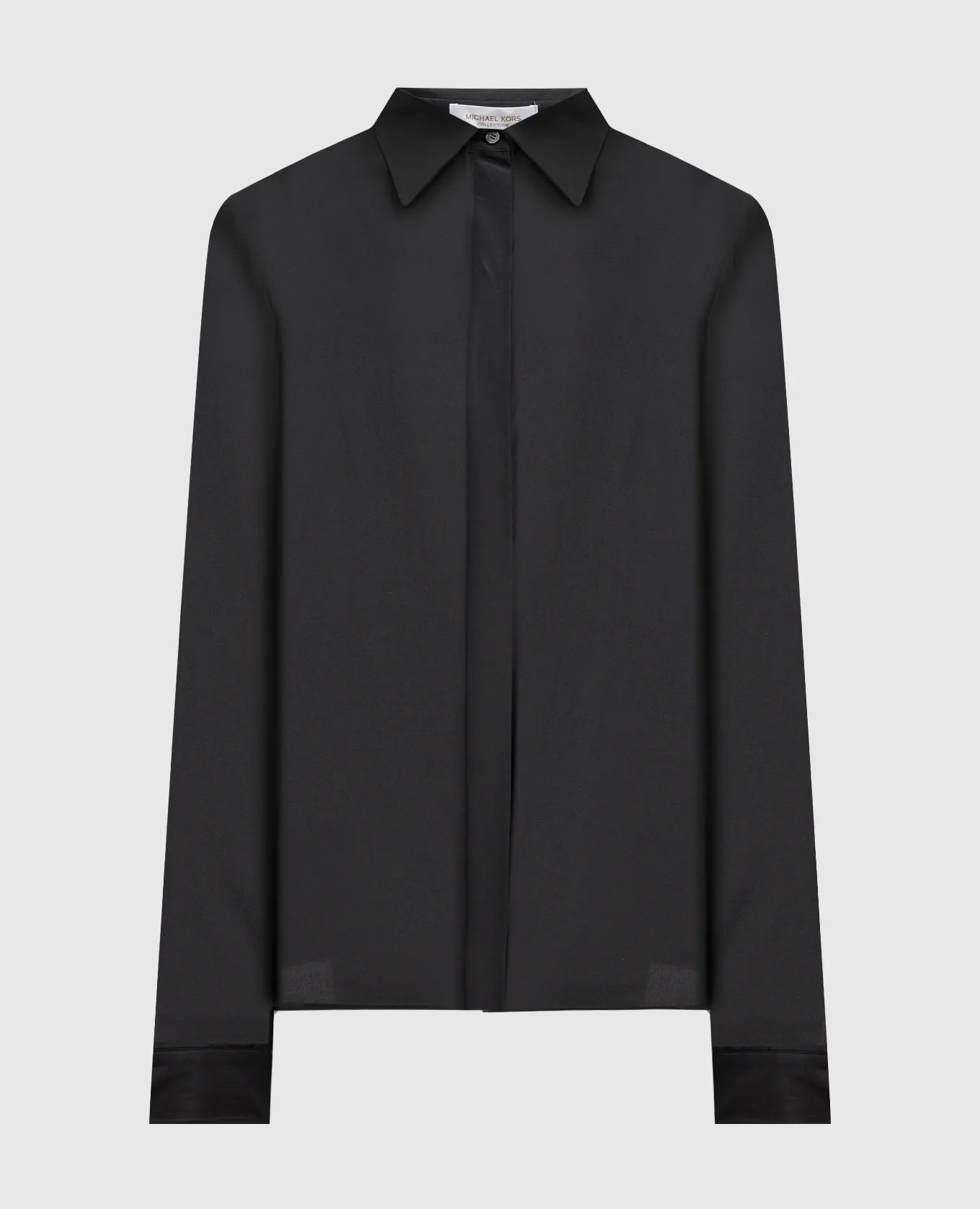 Michael Kors Camicia nera con seta EWA7250248