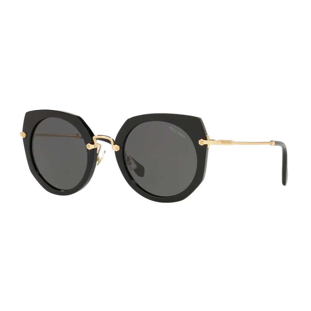 Miu Miu - Occhiali Miu Miu Artiste - Geometrici - Ardesia - Occhiali da Sole - Miu Miu Eyewear