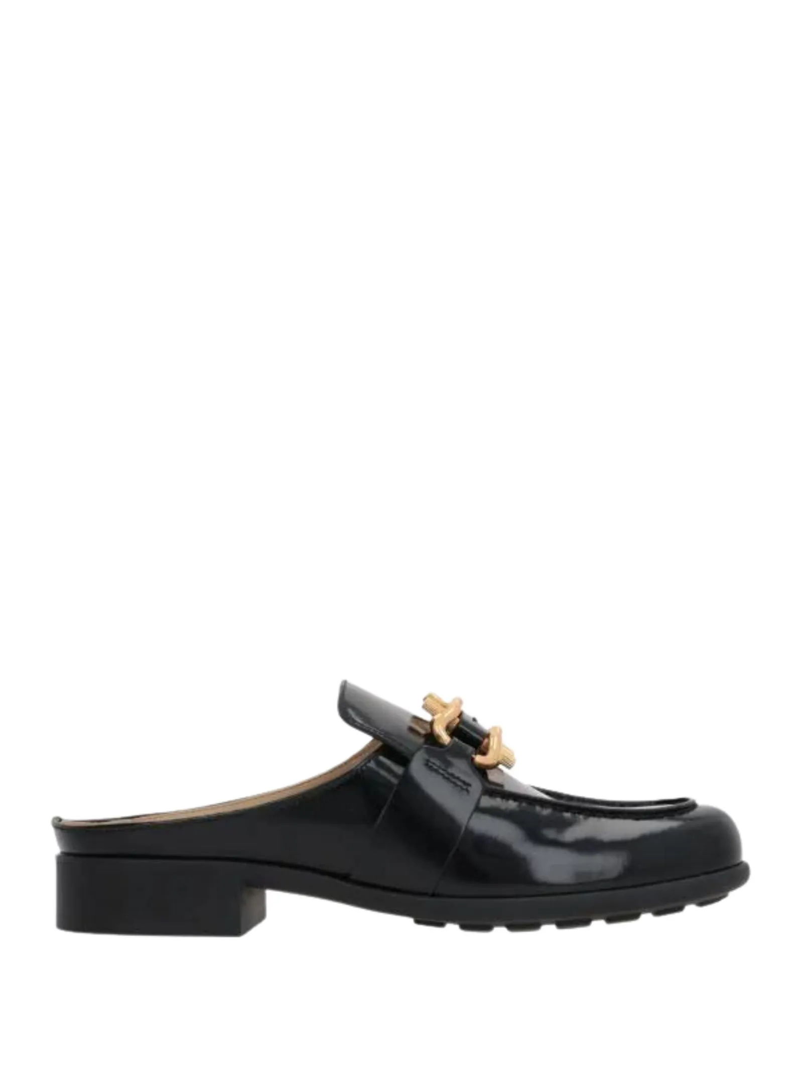 Mocassino mule Monsieur in pelle lucida