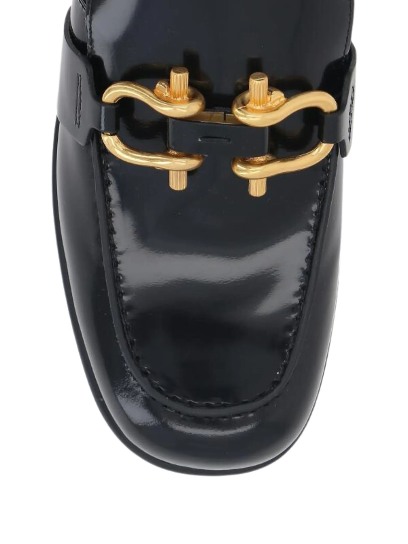 Mocassino mule Monsieur in pelle lucida