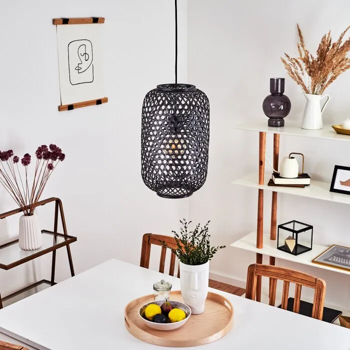 Narowai Lampadario a sospensione Nero, 1-Luce