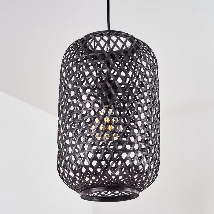 Narowai Lampadario a sospensione Nero, 1-Luce