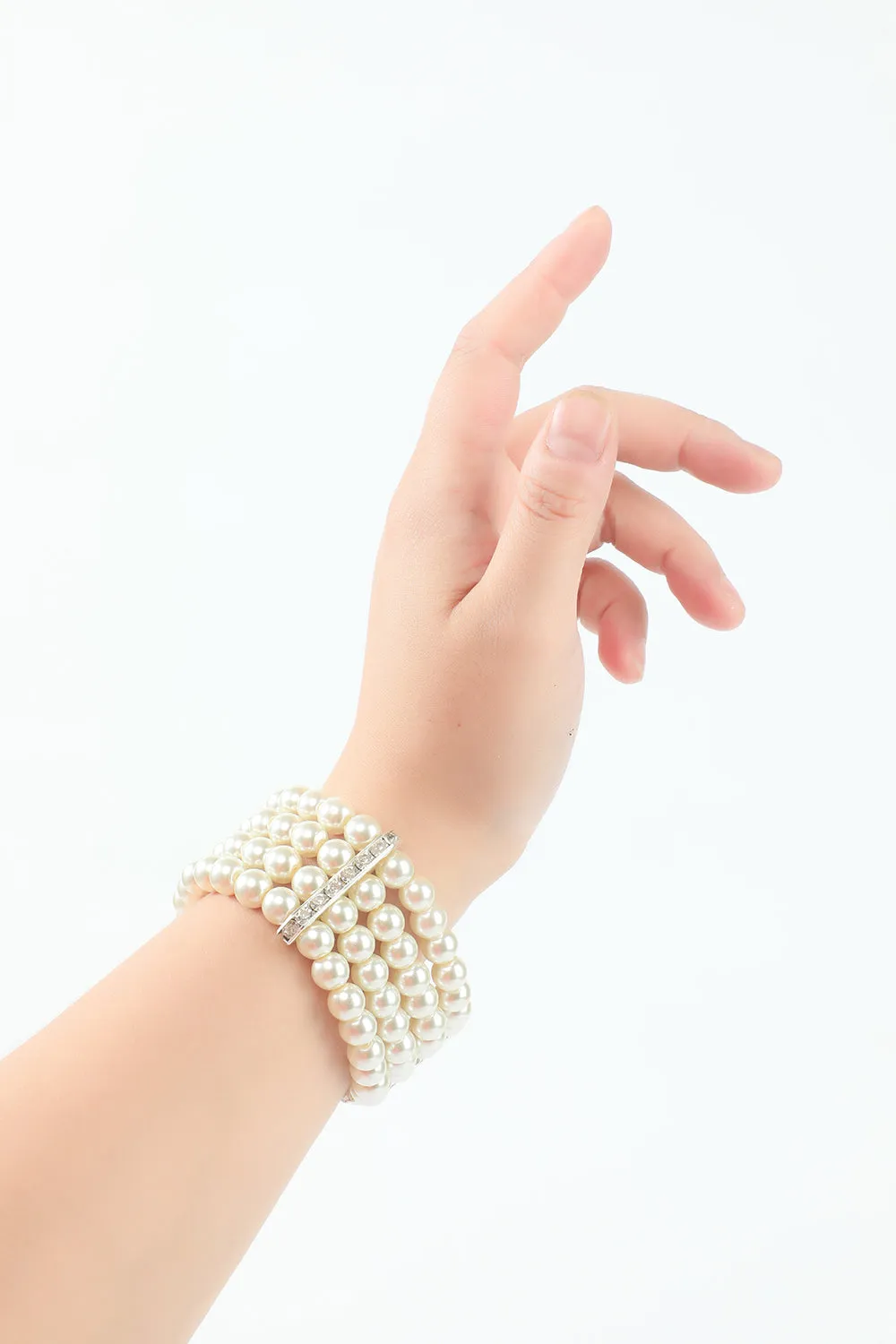 Nero Otto pezzi Calze Guanti 1920s Set di accessori