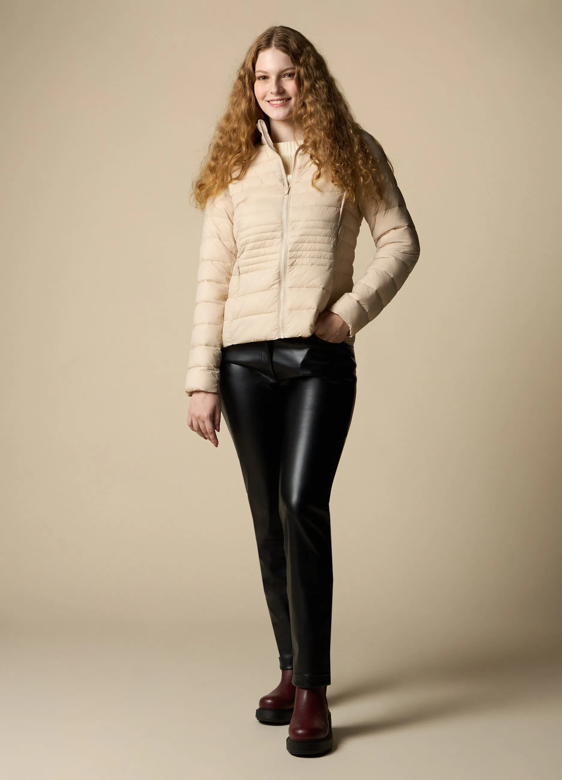 NICE & CHIC  Giubbino imbottito full zip donna